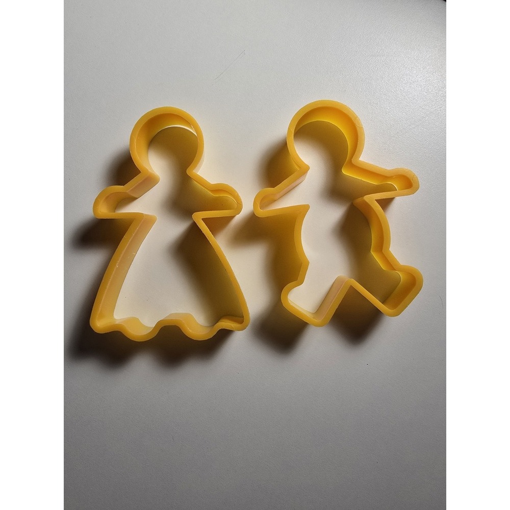 Cookie Cutter Gingerbread Man‎ & Woman Mom Dad Set 2